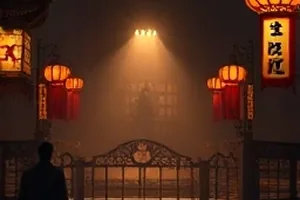《海雾将至》横版封面，能见度极低的渔港与模糊的船影
