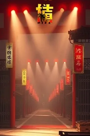 《南岸旧约》竖版封面，老式居民楼走廊与半开的房门