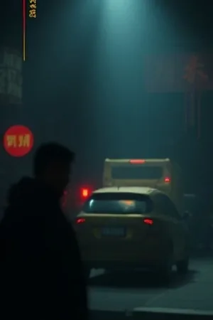 《长夜电报》竖版封面，昏黄灯光下的老式电报机与铜键