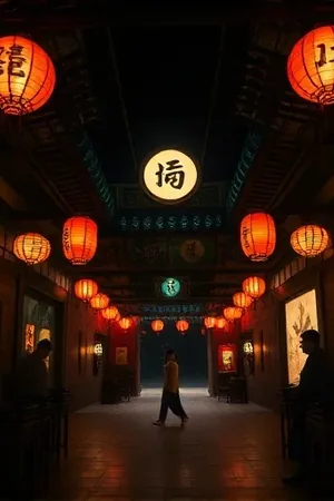 《凌晨四点的修理铺》竖版封面，十平米铺子里亮着的台灯与拆开的收音机